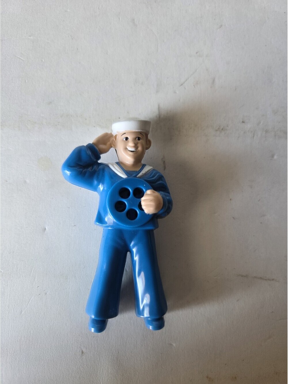 1999 Subway Cracker Jack Sailor Jack Whistle Figure Kids Pak Vintage Toy A6